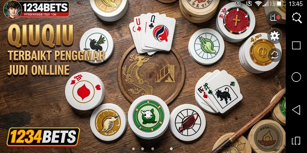 Tampilan gameplay seru di 1234BETS QiuQiu.