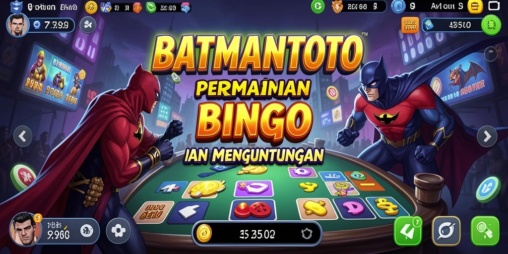 Tampilan gameplay seru dan menegangkan dalam game Bingo.