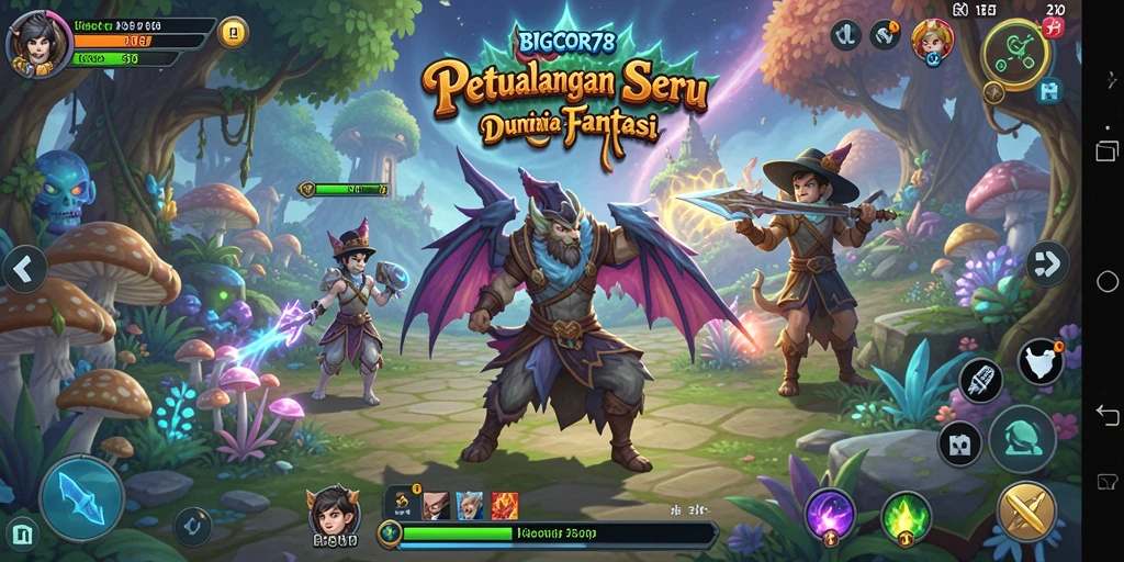 Tampilan gameplay BIGCOR78 yang mendebarkan dan penuh tantangan.