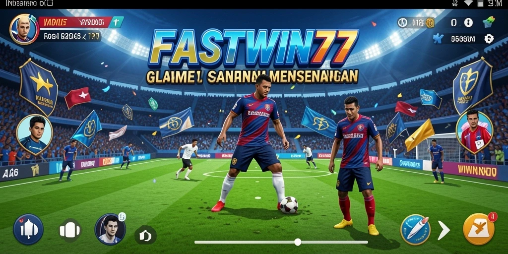Tangkapan layar utama dari gameplay FASTWIN77 yang menunjukkan aksi olahraga.