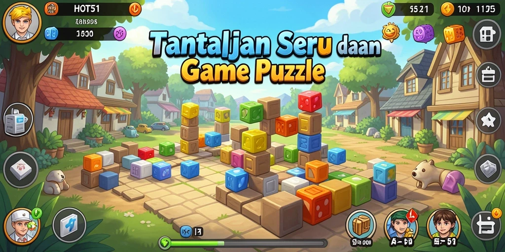Gameplay HOT51 yang menantang dan menarik.