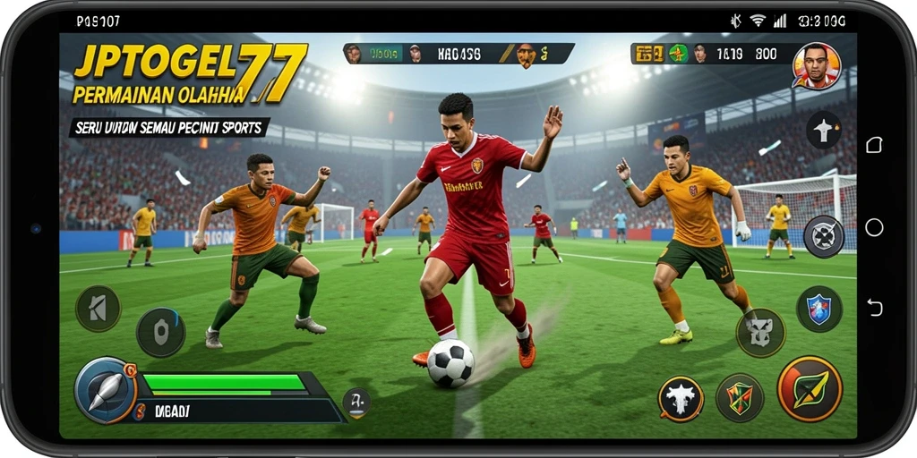 Tampilan gameplay seru di <strong>JPTOGEL77</strong> dengan aksi olahraga yang mendebarkan.