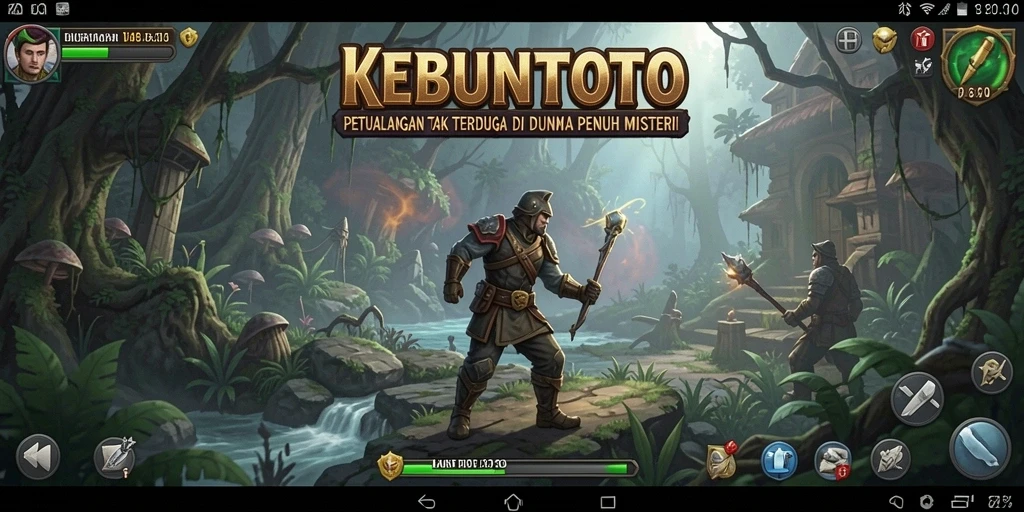 Tampilan gameplay <strong>KEBUNTOTO</strong> yang mendebarkan dan penuh petualangan.